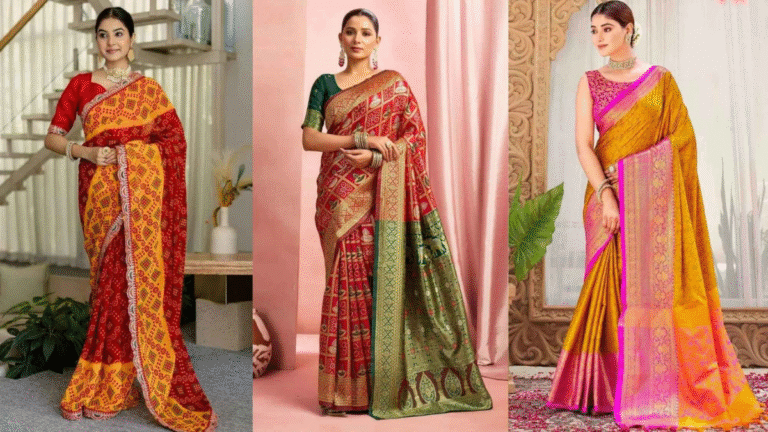 Durga Puja saree trends 2025