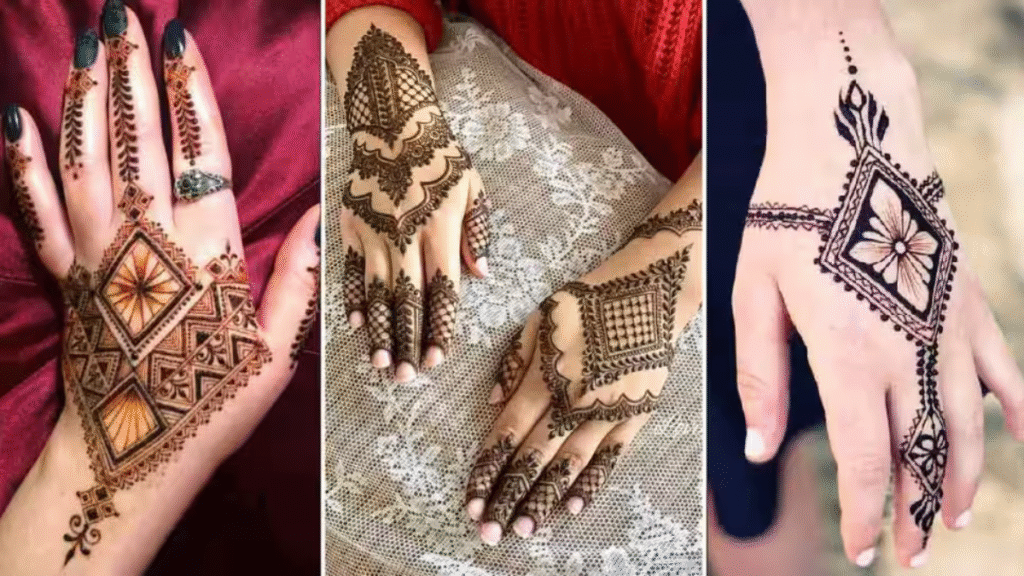 Navratri Unique Mehndi Design