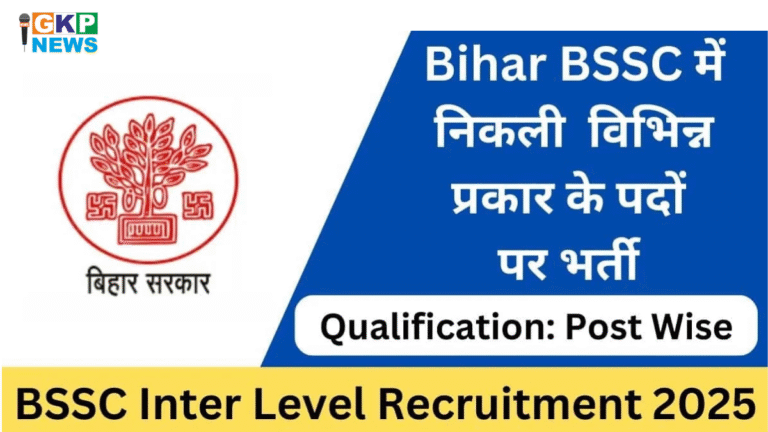 BSSC Inter Level Recruitment 2025