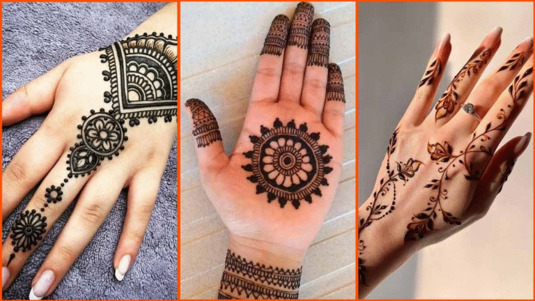 New Mehndi Design Simple