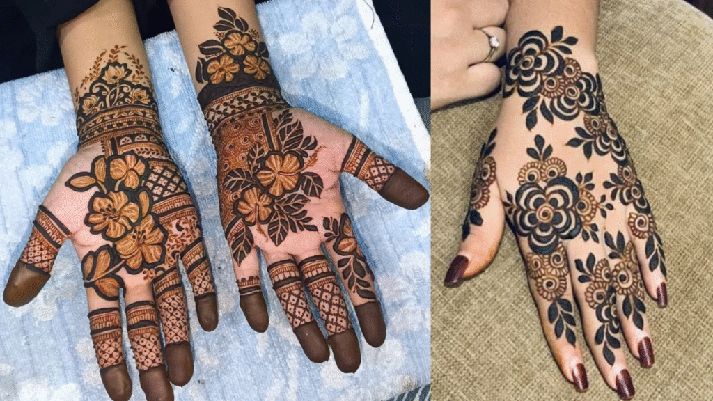 New Mehndi Design Simple
