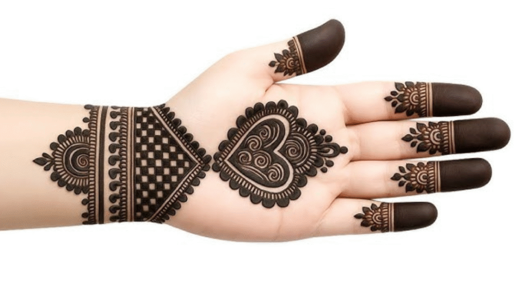 New Simple Mehndi Design