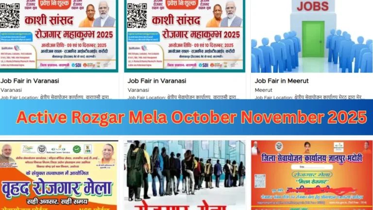 Active Rozgar Mela October November 2025