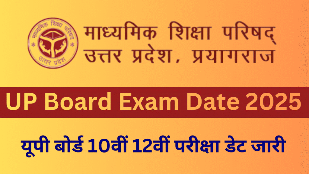 UP Board Exam Date 2026