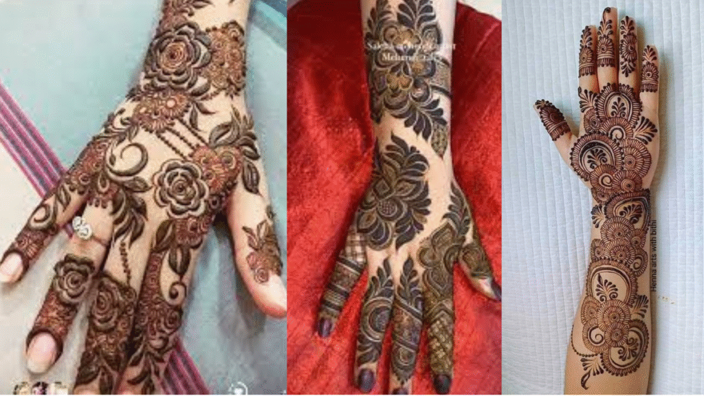 ब्राइडल मेहंदी इंस्पिरेशन