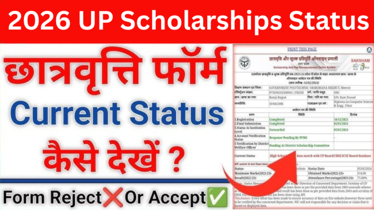 2026 UP Scholarships Status