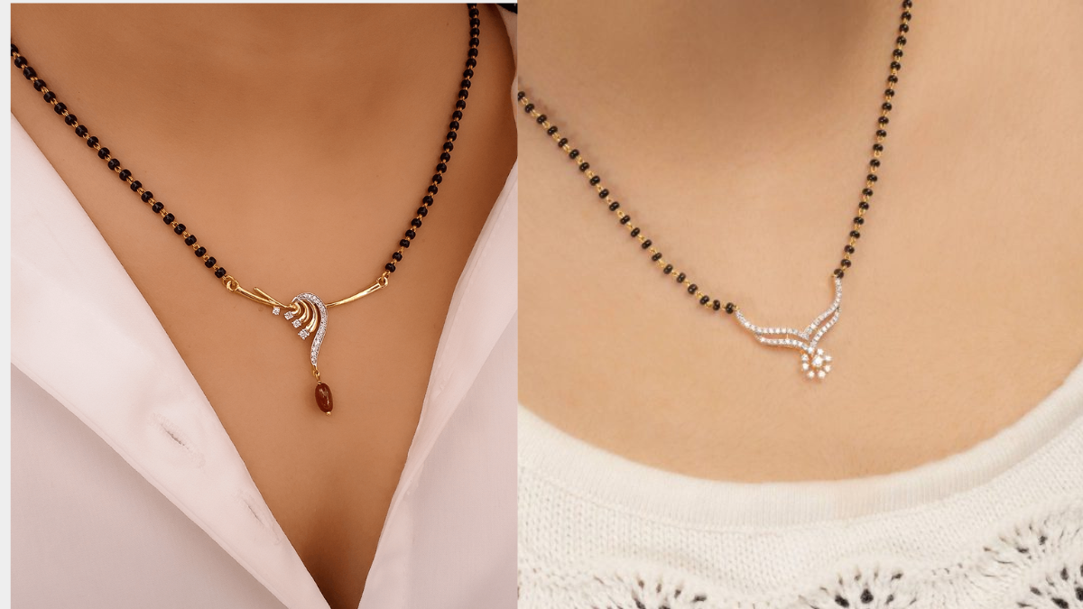 लेटेस्ट गोल्ड मंगलसूत्र डिज़ाइन