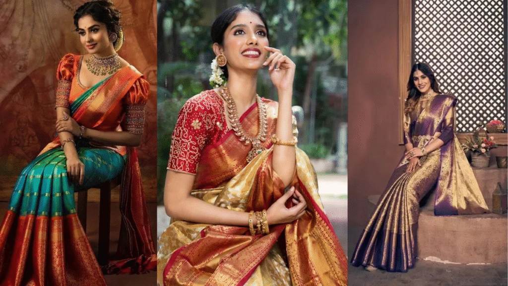 इंडियन फैशन ट्रेंडी साड़ी