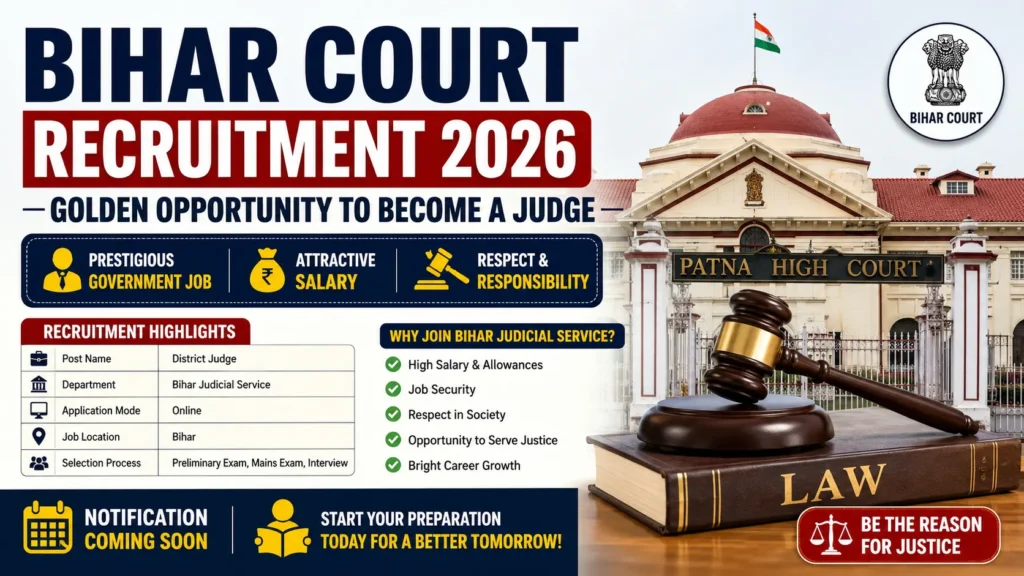 Bihar Court Recruitment 2026