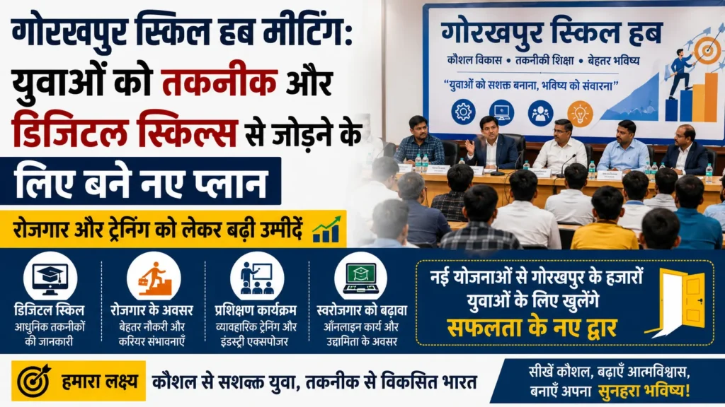 Gorakhpur Skill Hub Meeting