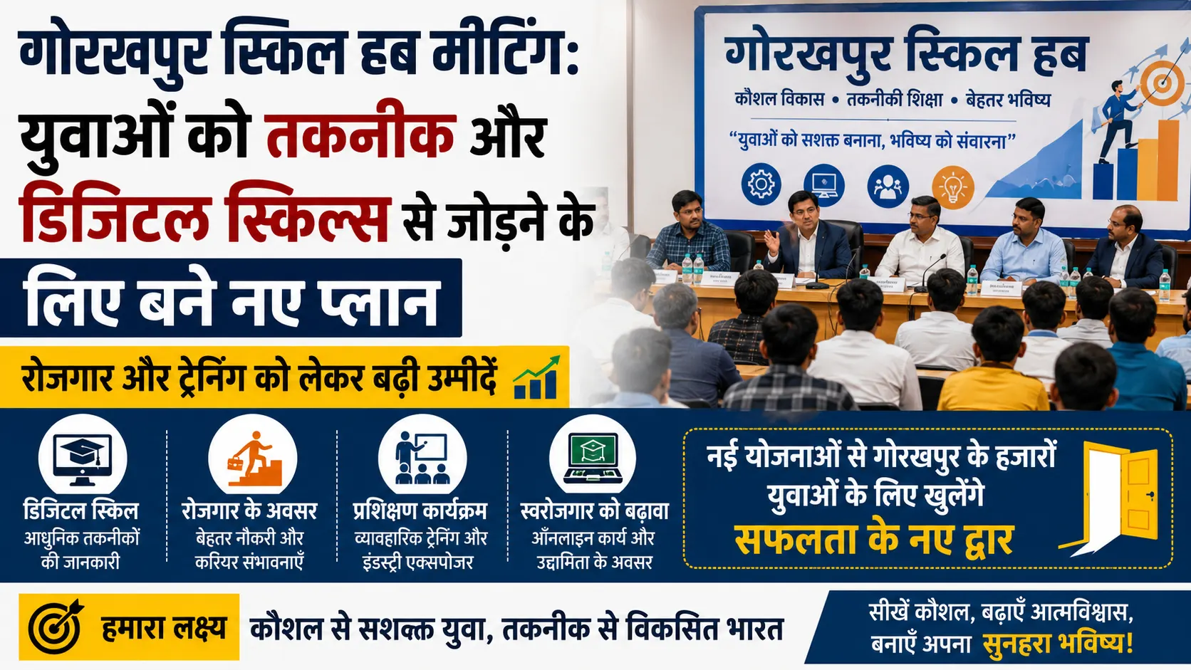Gorakhpur Skill Hub Meeting